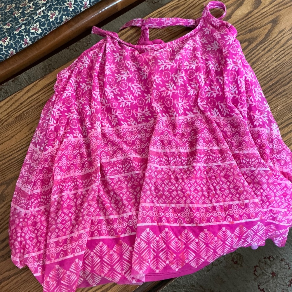 COCO Reef Current Mesh Layer Bra Sized Underwire Tankini Top in Bohemia Sz 34D - Picture 4 of 8